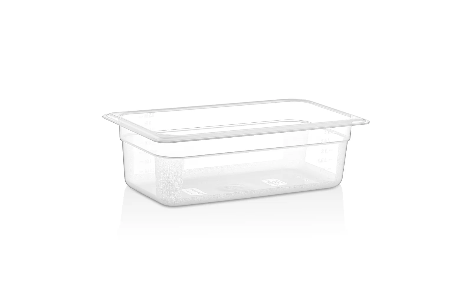Гастроемкость 1/3 h=100 мм. 325*176 мм. 3 л. п/п прозрачная GP Gastroplast
