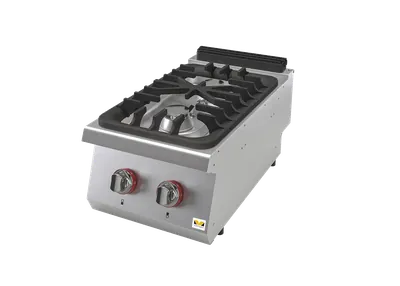 Плиты профессиональные Плита Vortmax SGK 74, газовая, 2 конфорки