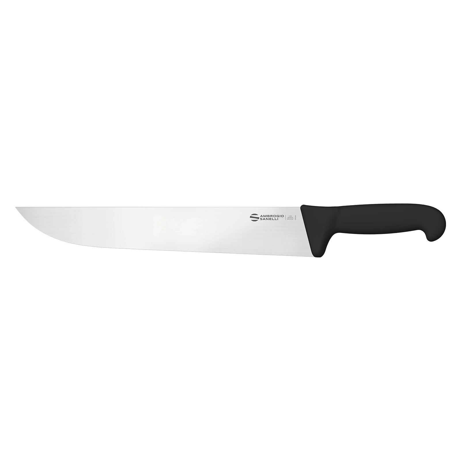Нож Sanelli Ambrogio серии Supra, SM09030B, для мяса 300х51 мм, черный