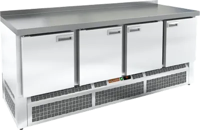 Столы холодильные СТОЛ С МОРОЗИЛЬНЫМ ШКАФОМ HICOLD SNE 1111/BT W (R290)
