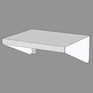 Полки настенные Полка настенная RoboLabs ПНК-070/40-В20-Д