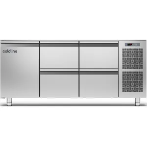 Стол холодильный Coldline TS17/1M-710+2хRefrigerated drawers ½