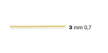 Форма LA MONFERRINA для P6/P12 SPAGHETTI 0,7 MM 3 бронза