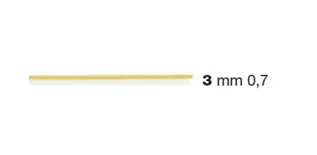 Рабочие органы и насадки Форма LA MONFERRINA для P6/P12 SPAGHETTI 0,7 MM 3 бронза
