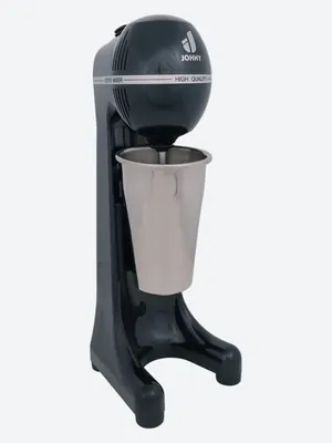 Миксеры для коктейлей Миксер JOHNY AK/2-2TA ECO черный со сткаканом и венчиком из нержавеющей стали