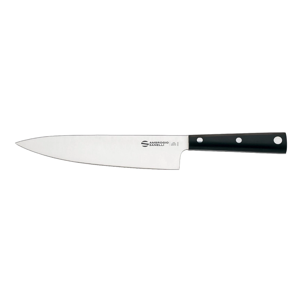 Нож Sanelli Ambrogio серии Hasaki, HC49020B, Янаги 200 мм, черный