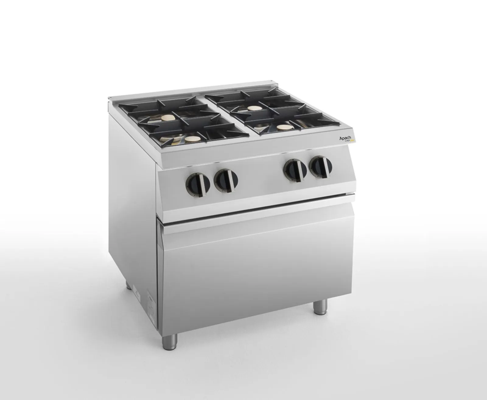 Плита газовая 4 конфорочн. 700 серии APACH CHEF LINE SLRRG87CS