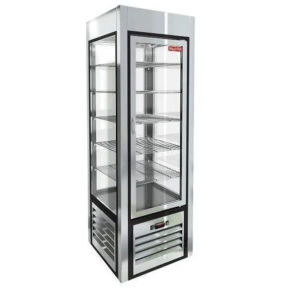 Витрина кондитерская HICOLD VRC 350 Sh FR, вертикальная