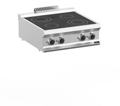 Плиты профессиональные ПЛИТА СТЕКЛОКЕРАМИЧЕСКАЯ 700 СЕРИИ APACH CHEF LINE GLRV77P