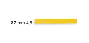 Форма LA MONFERRINA для P6/P12 TAGLIATELLE 4,5 MM 27 бронза