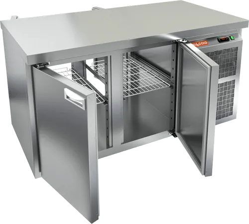 Стол с холодильным шкафом Hicold GNT 11 HT (R290)
