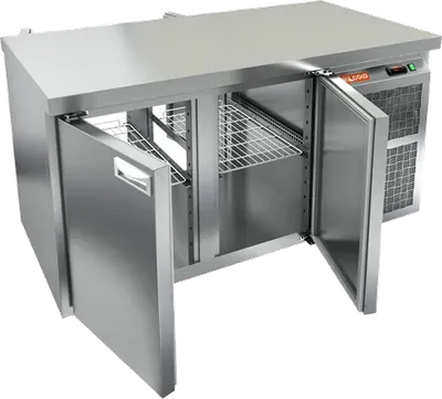 Столы холодильные СТОЛ С ХОЛОДИЛЬНЫМ ШКАФОМ HICOLD GNT 11 HT (R290)