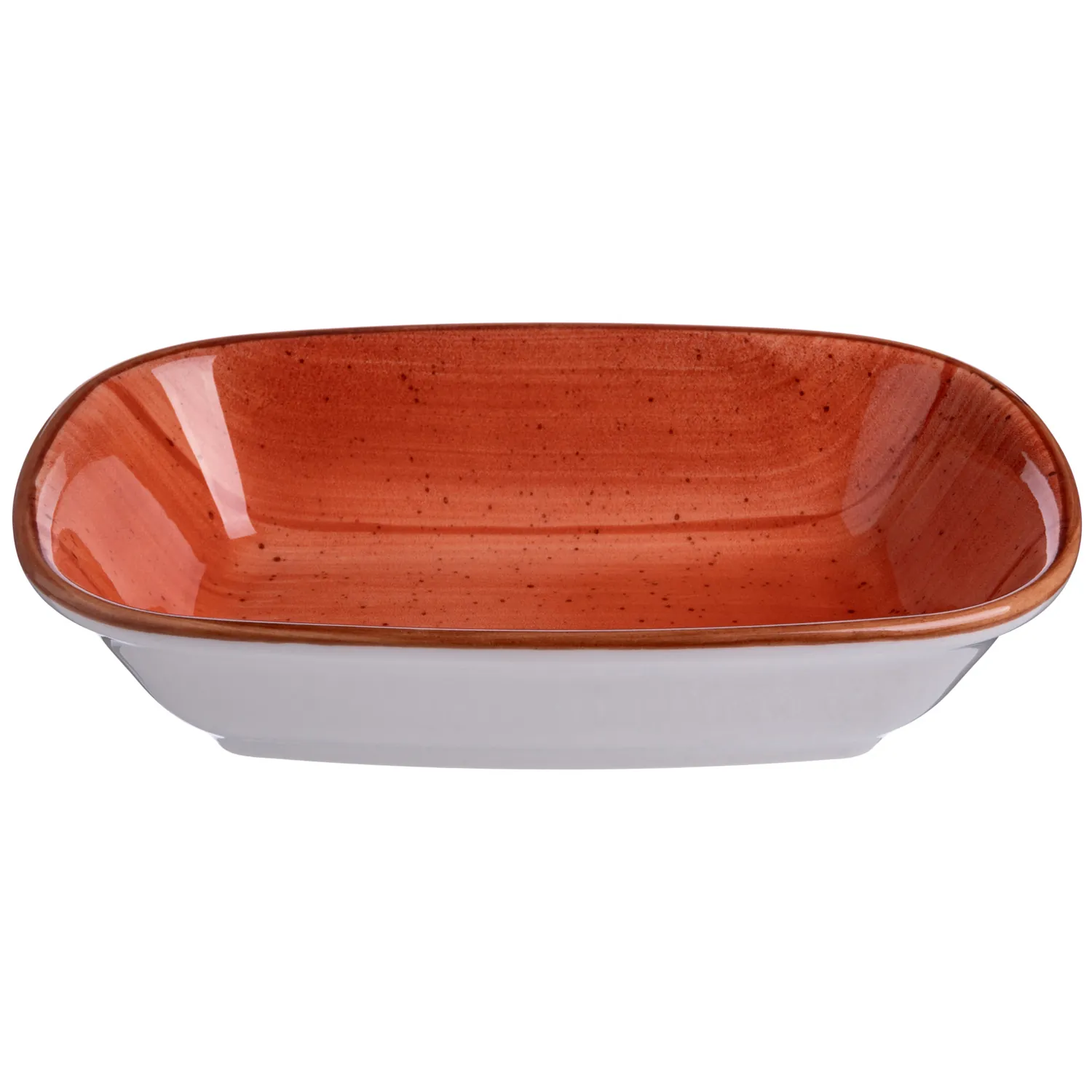 Bonna TERRACOTA AURA Блюдо прямоугольное ATC GRM 17 DKY (17 см, терракотовый)