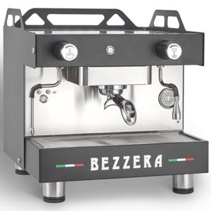 Кофемашины КОФЕМАШИНА ПОЛУАВТОМАТ BEZZERA MODA PM 1GR ЧЕРНАЯ МАТОВАЯ+ЭКОНОМАЙЗ+ПОДСВЕТ 1ФАЗА