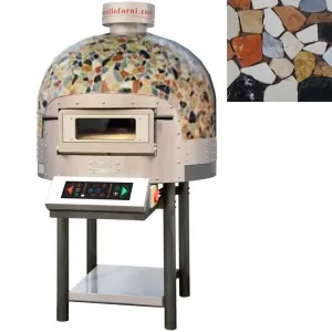 Печь для пиццы ротационная MorelloForni FRV100 Cupola Mosaic (MISTO VENEZIA)
