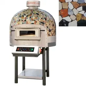 Печь для пиццы ротационная MorelloForni FRV100 Cupola Mosaic (MISTO VENEZIA)