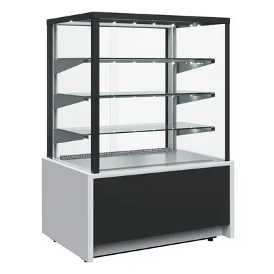 Витрины кондитерские Витрина кондитерская Полюс KC70 VM 0,6-1 LIGHT 9006-9005 (ВХСв-0,6д Carboma Cube ТЕХНО)