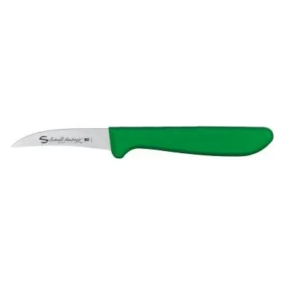 Инвентарь и инструмент Нож Sanelli Ambrogio серии Supra Colore, ST91007G, для овощей 70 мм, зеленый