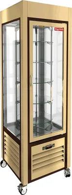 Витрины кондитерские ВИТРИНА КОНДИТ/ВЕРТИКАЛЬНАЯ HICOLD VRC 350 R BEIGE FR