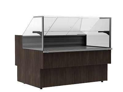Витрина тепловая GC110 SH 1,25-1 (ВТ-1,25 Carboma GC110) (1006 ДУБ)