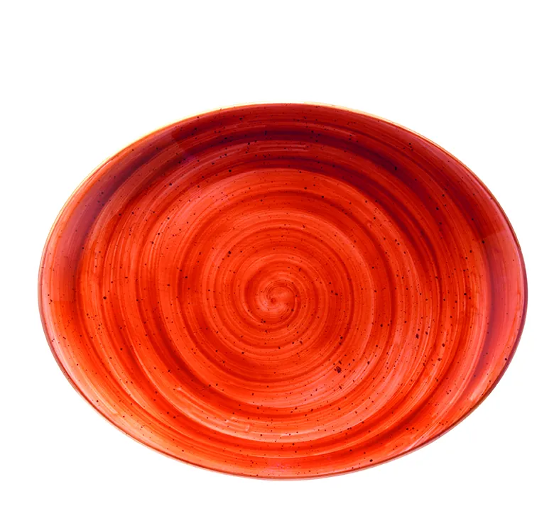 Bonna AURA Блюдо овальное без борта MOV 31 OV (31х24 см, ATC TERRACOTA)