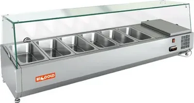 Витрины холодильные универсальные ВИТРИНА HICOLD VRX 1500