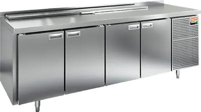 Столы для пиццы и салатов СТОЛ ДЛЯ САЛАТОВ HICOLD SL1-1111GN (1/3) БЕЗ КРЫШКИ (R290)