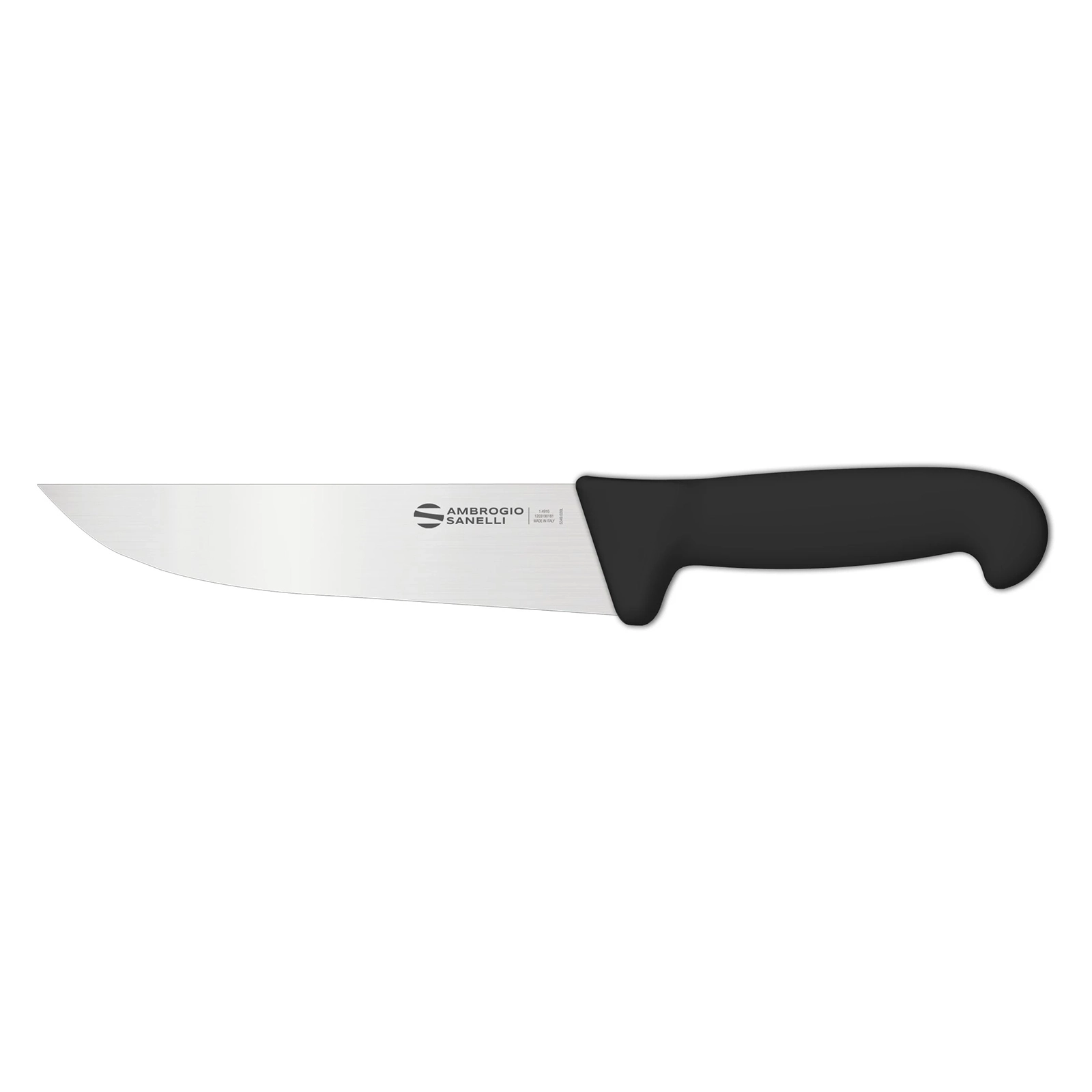 Нож Sanelli Ambrogio серии Supra, SM09018B, для мяса 180 х 37 мм, черный