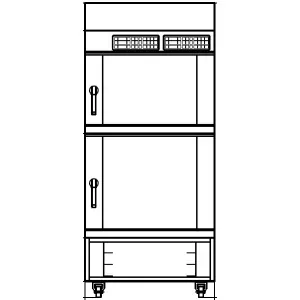 Конвекционные печи Печь конвекционная электрическая EC 3.0 4.0604+EC 6.0604 ZKR+DH190 SK+UG303+R155
