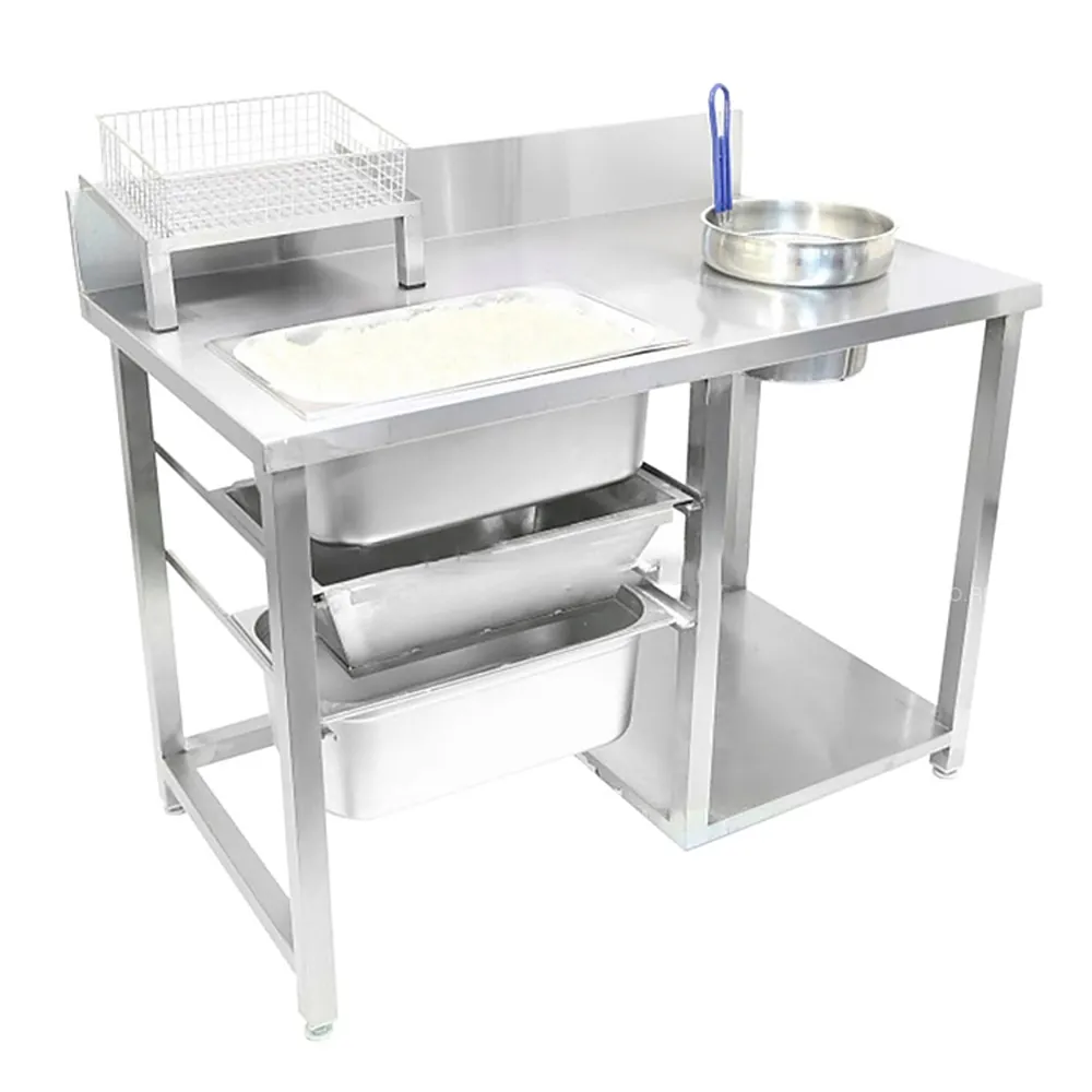 Стол для панировки с ручным просеиванием RoboLabs SR-P1-120