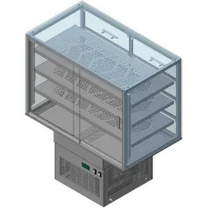 Тепловые модули линий раздачи Витрина для холодных блюд Iterma DROP-IN вх-1025 толга