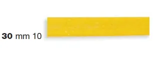 Форма LA MONFERRINA для DOLLY / P.NUOVA FETTUCCINE 10 MM 30 бронза
