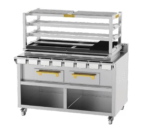 Грили на углях и дровах МАНГАЛ JOSPER ROBATA MGJ-132-WS