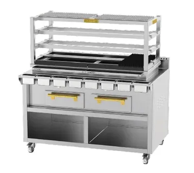 Грили на углях и дровах МАНГАЛ JOSPER ROBATA MGJ-132-WS