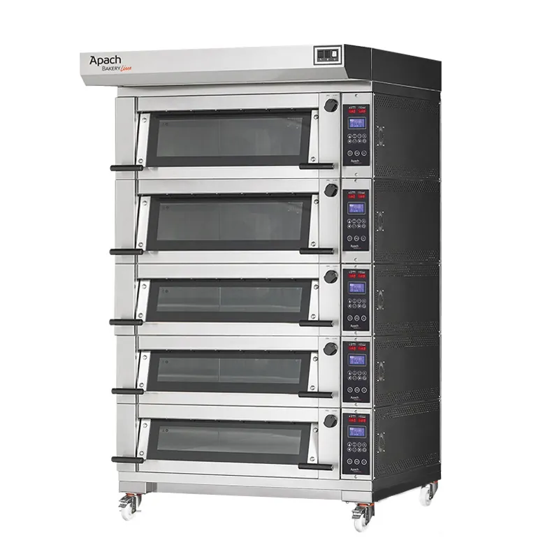Печь подовая с подставкой без направляющих APACH BAKERY LINE E2L318PA + E2L224PAL DPBI-T