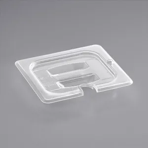 Крышка для гастроемкости GN1/6 с ручкой и вырезом поликарбонат Cambro 60CWCHN-135