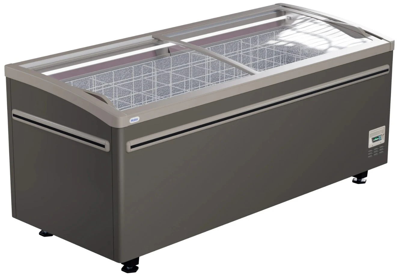 Ларь-бонета Haier GTS1850G с разделителями (серый)