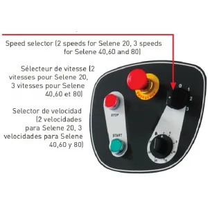 Миксер планетарный Zanolli SELENE 60