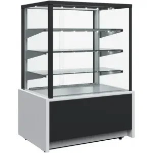 Витрины кондитерские Витрина холодильная Полюс KC70 VM 0,9-1 LIGHT 9006-9005 (ВХСв-0,9д Carboma Сube ТЕХНО)