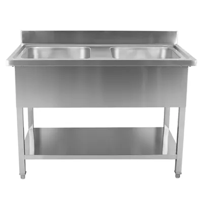 Ванны моечные Ванна моечная с бортом нерж.VA-DSA240 1000х600х850 мм
