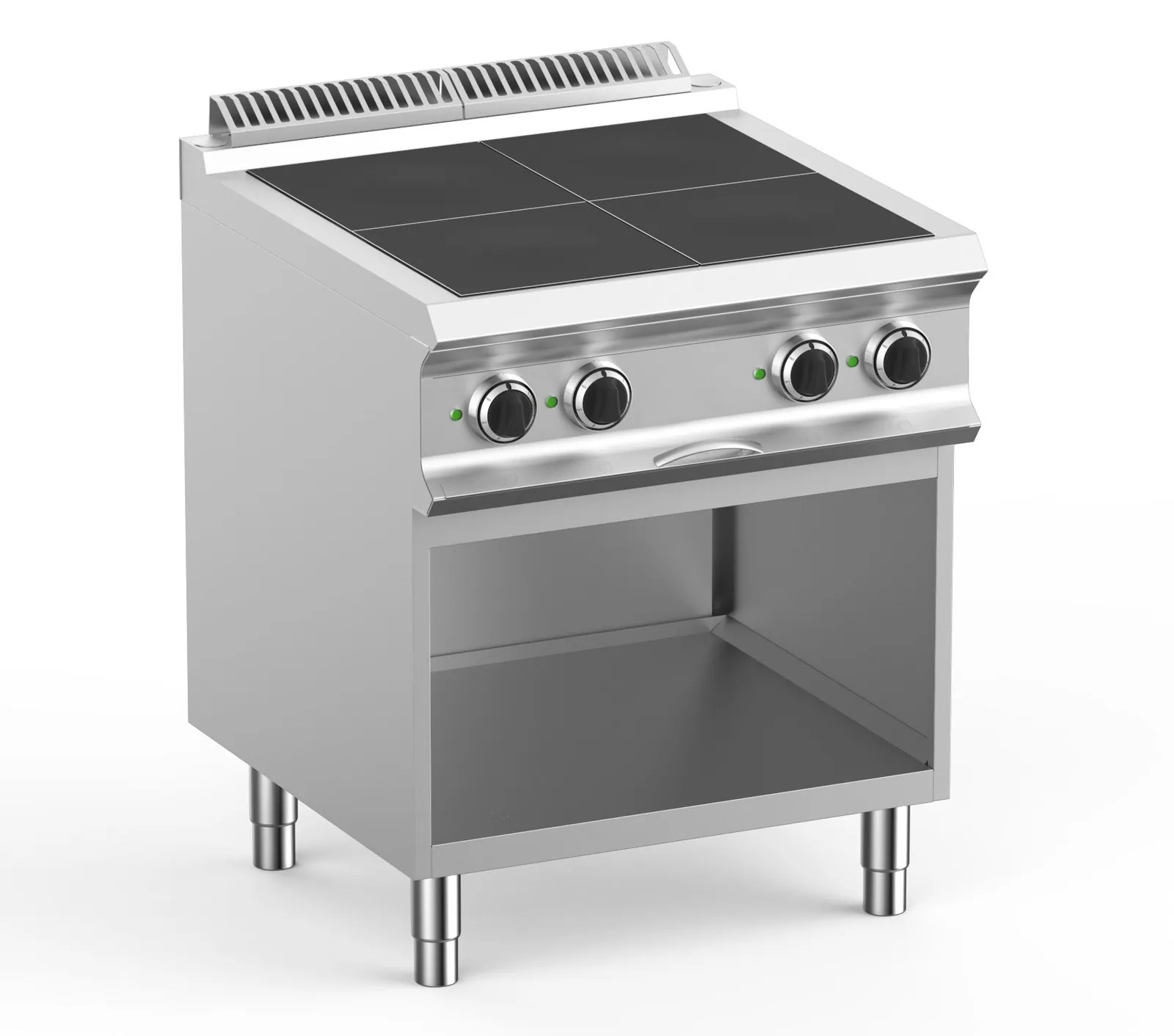 Плита электрическая 4 конфорочн. 700 серии APACH CHEF LINE GLRLE77OSP