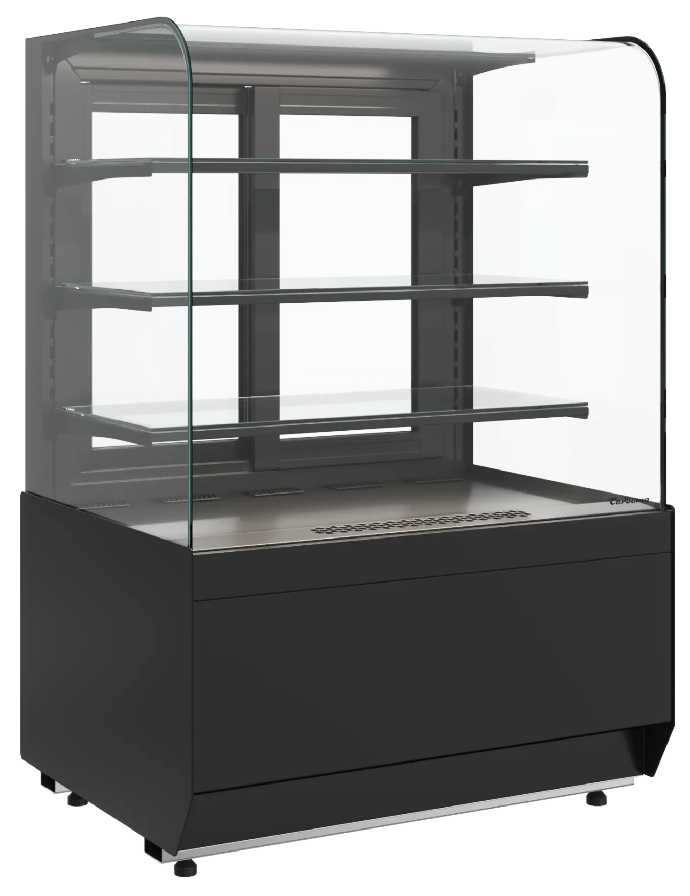 Витрина кондитерская Carboma KR70 VM 0,9-1 LIGHT, 9005, холодильная