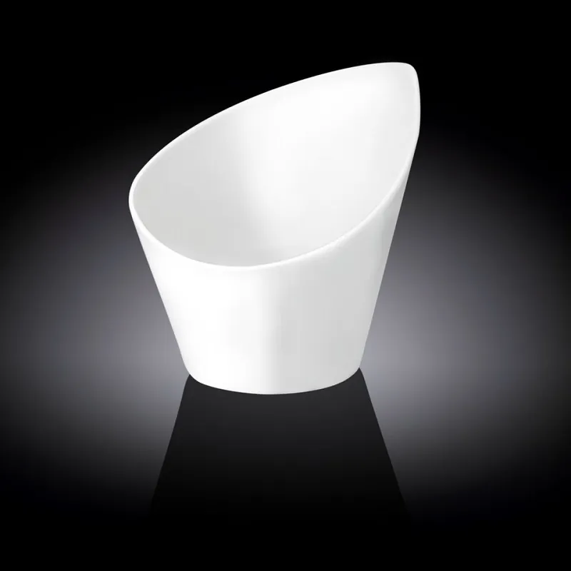 Салатник d=144 мм. 400 мл. h=67/142 мм. скошенный край Wilmax