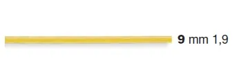 Форма LA MONFERRINA для P3  SPAGHETTI 1.9 MM 9 бронза