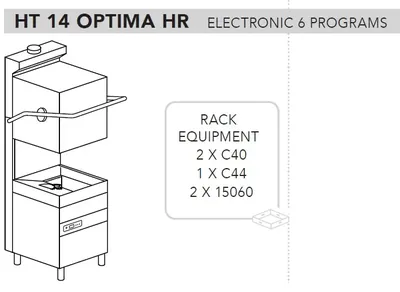 Купольные посудомоечные машины Машина посудомоечная Dihr HT 14 OPTIMA HR DA