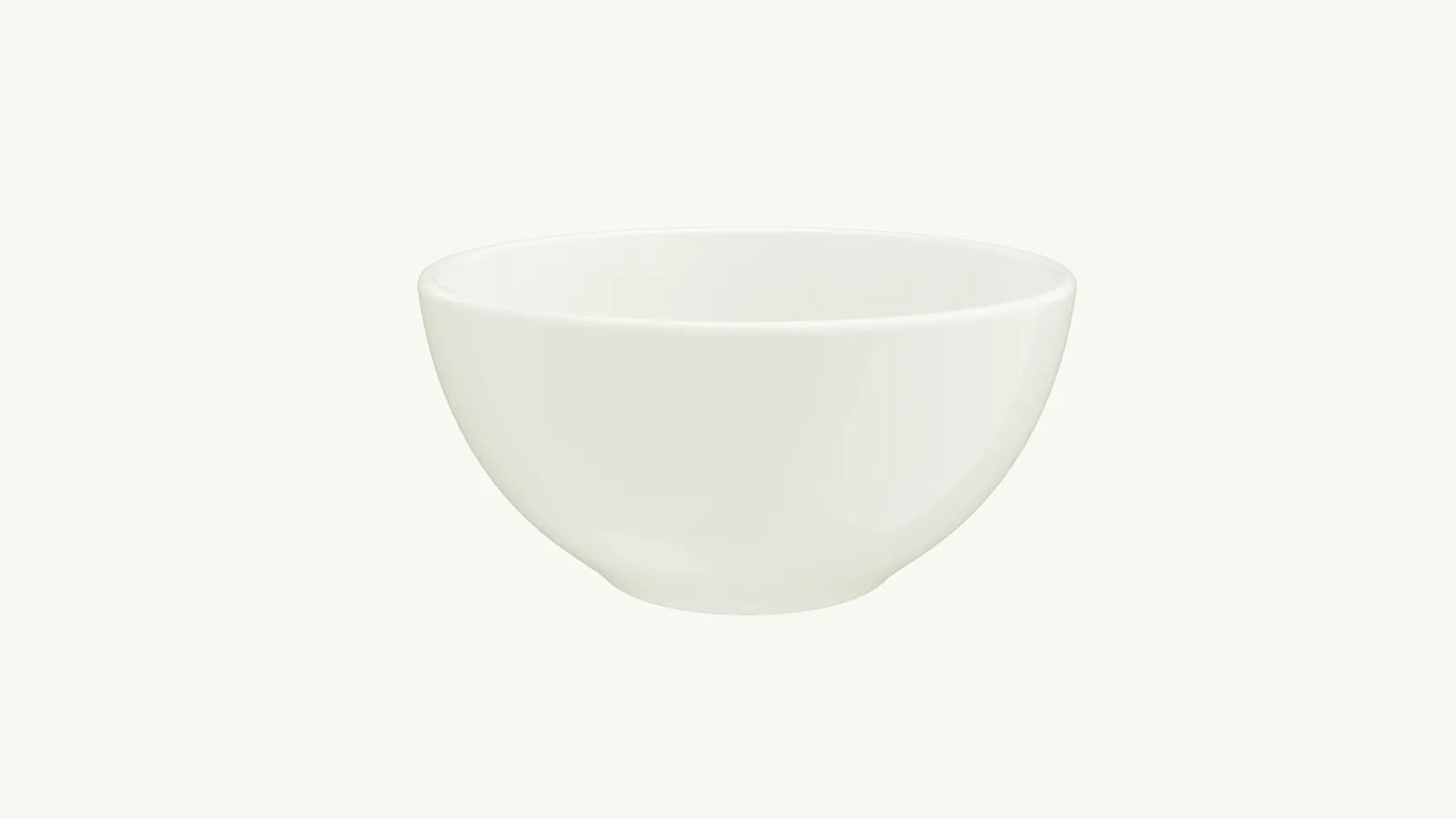 Салатник Bonna MOS11KS, 62898, d=110 мм 310 мл h=55 мм, белый