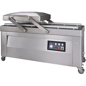 Машина для вакуумной упаковки HUALIAN MACHINERY HVC-720S/2B-G SS (нерж., газ, 380В)