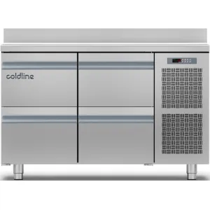Стол холодильный Coldline TA13/1ME-710+2хRefrigerated drawers 1/2