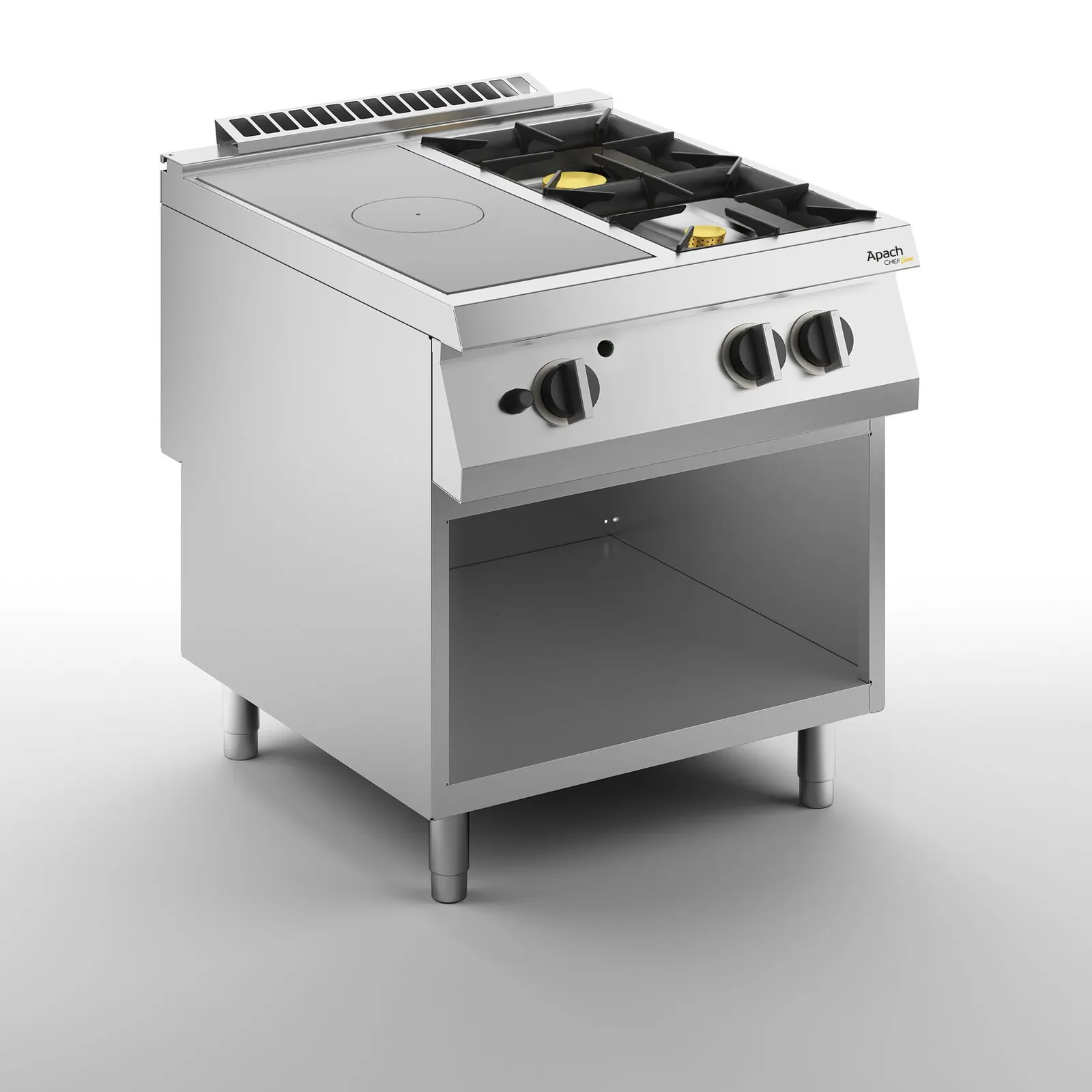 Плита со сплошной поверхностью газовая 900 серии APACH CHEF LINE SLRSTG89R2DXFG