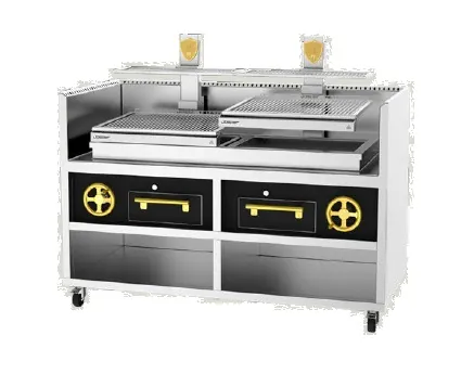 Грили на углях и дровах ГРИЛЬ ОТКРЫТЫЙ JOSPER BASQUE PVJ-76-2-2-MB